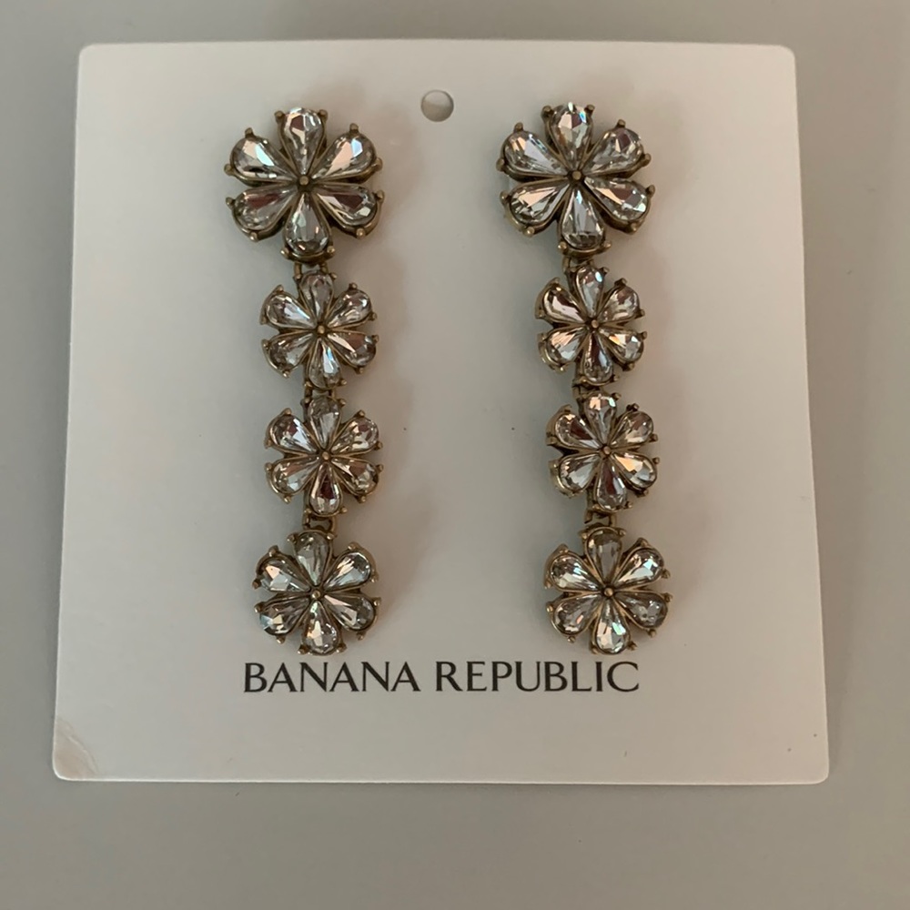 BANANA REPUBLIC | daisy sparkle earrings